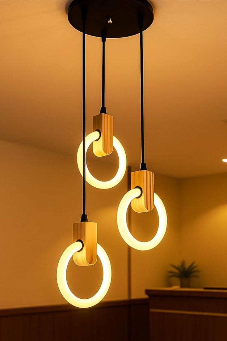 LED Ring Pendant Lights